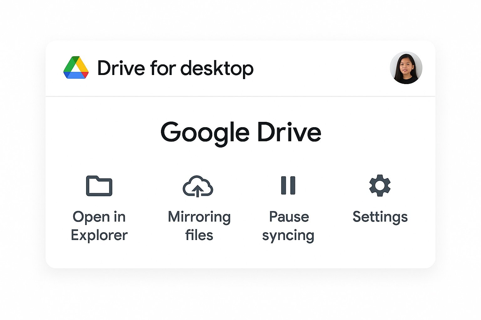 Google Drive for Desktop app