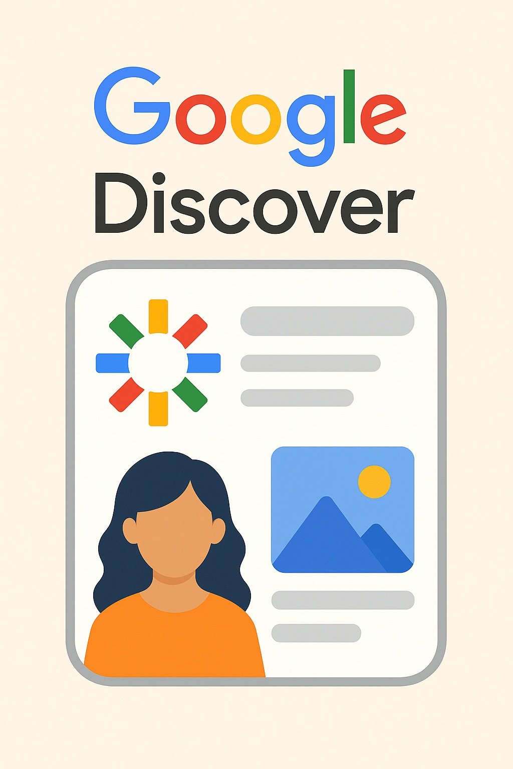 Google Discover feed on mobile